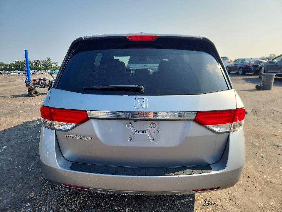 63018046 :رقم المزاد ، 5FNRL5H61HB011350 vin ، 2017 Honda Odyssey مزاد بيع