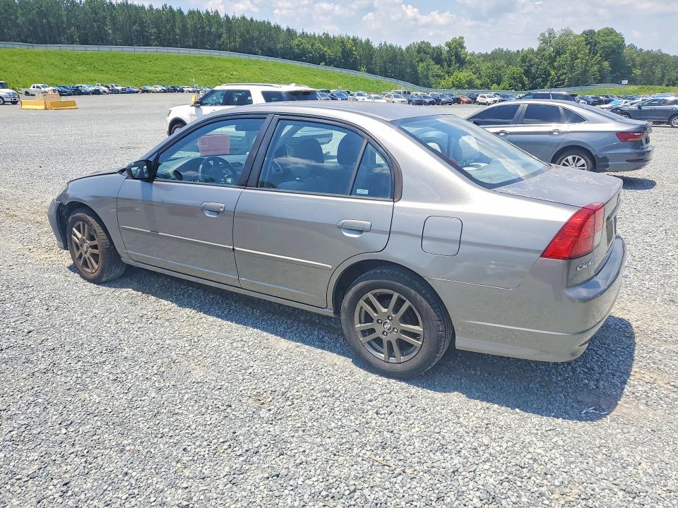 Aukcja sprzedaży 2005 Honda Civic, vin: 2HGES16575H634032, numer aukcji: 60320836