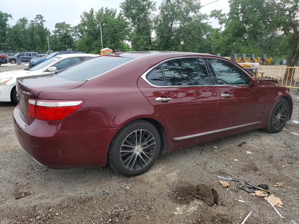 60445446 :رقم المزاد ، JTHGL46F385022337 vin ، 2008 Lexus Ls مزاد بيع