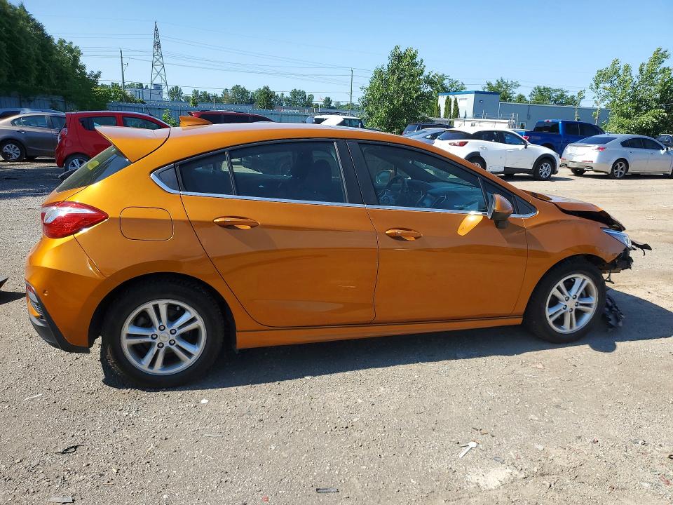 62252256 :رقم المزاد ، 3G1BE6SMXHS580786 vin ، 2017 Chevrolet Cruze مزاد بيع