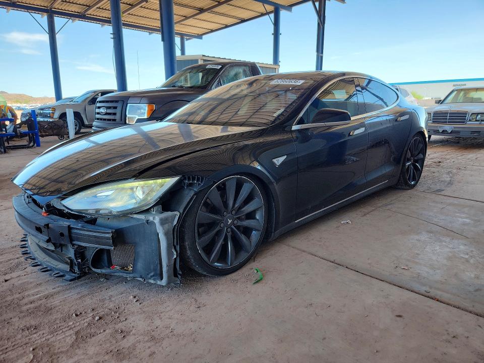 Auction sale of the 2013 Tesla Model S, vin: 5YJSA1DP0DFP15418, lot number: 62860636