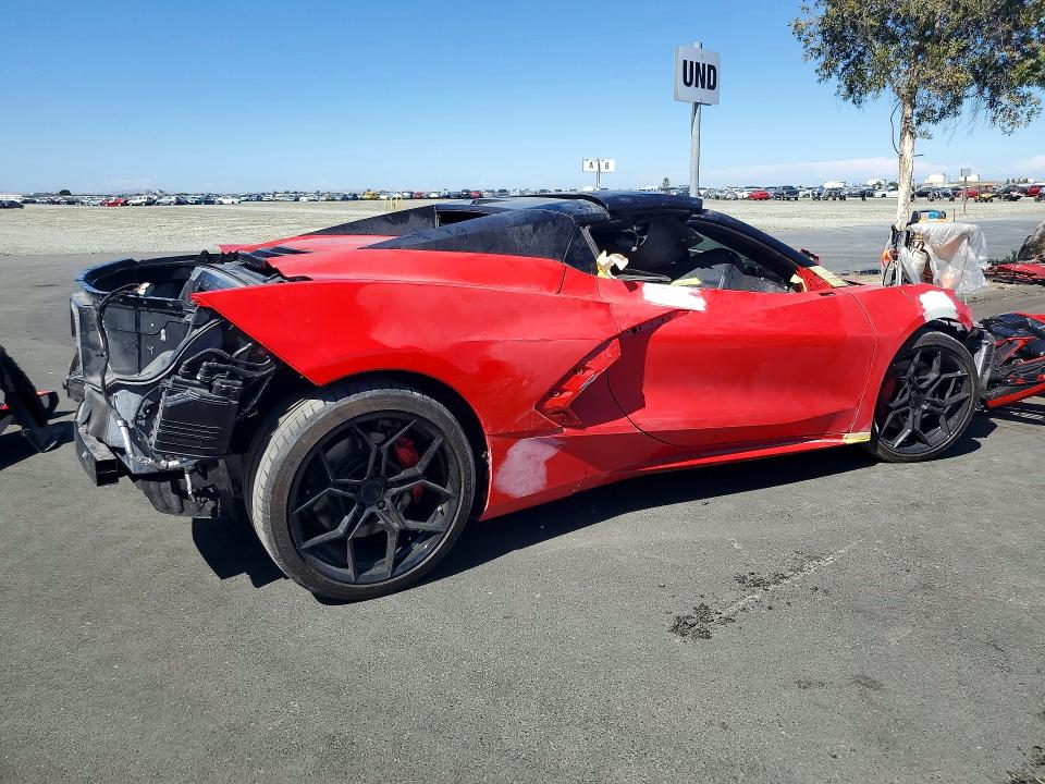 60670566 :رقم المزاد ، 1G1YB3D41N5110702 vin ، 2022 Chevrolet Corvette مزاد بيع