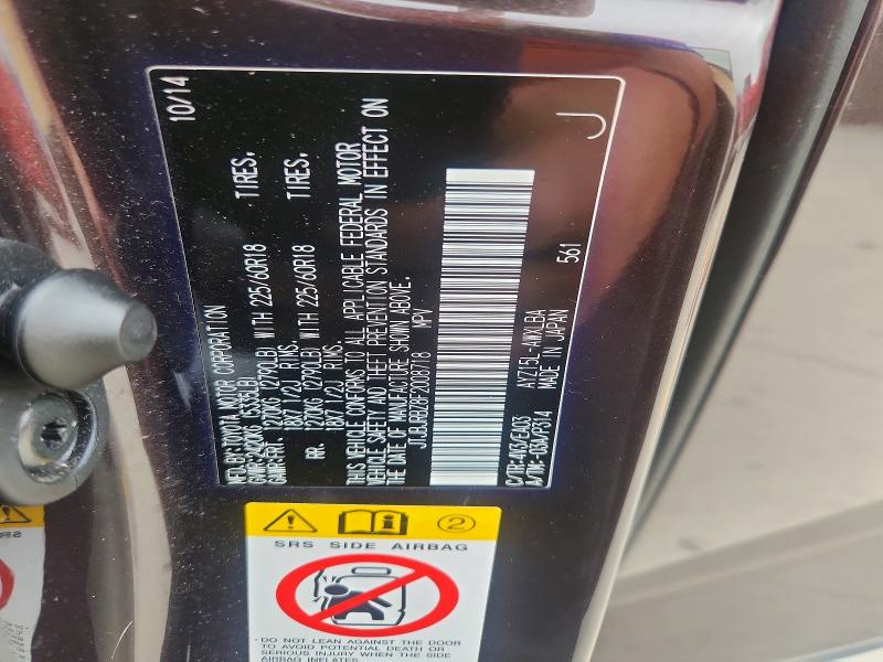 Aukcja sprzedaży 2015 Lexus Nx, vin: JTJBJRBZ8F2008718, numer aukcji: 61021656