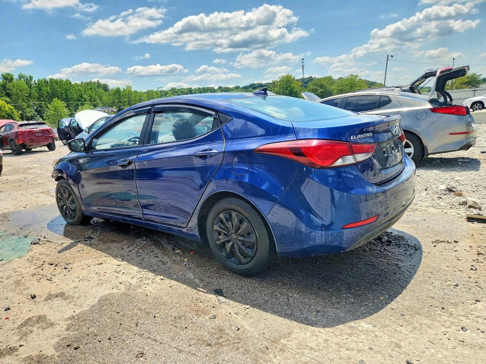 2016 Hyundai Elantra მანქანა იყიდება აუქციონზე, vin: 5NPDH4AE9GH737786, აუქციონის ნომერი: 62839286