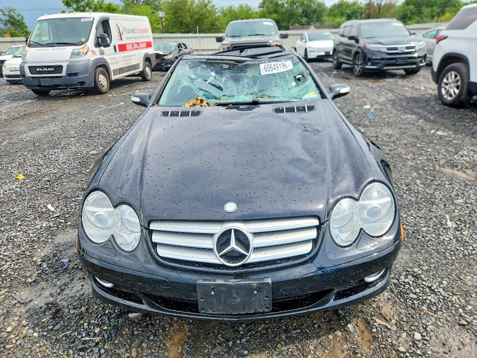 60649196 :رقم المزاد ، WDBSK71F37F130780 vin ، 2007 Mercedes-benz Sl مزاد بيع
