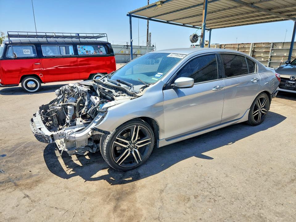 62795026 :رقم المزاد ، 1HGCR2F69GA120198 vin ، 2016 Honda Accord مزاد بيع