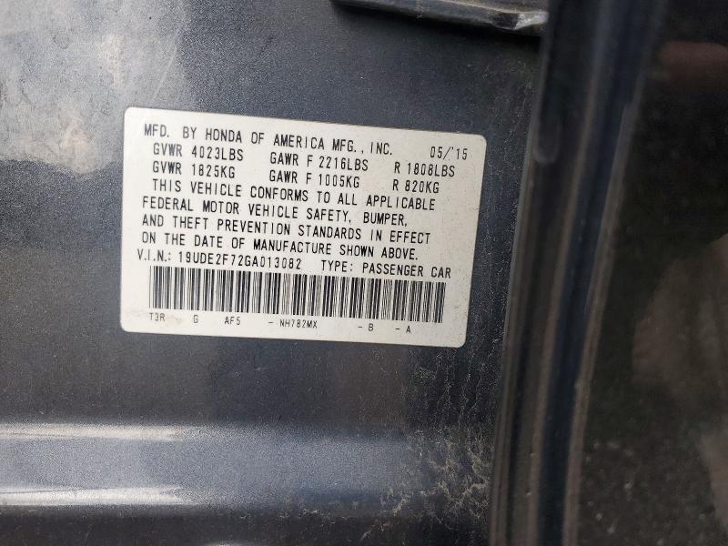 Aukcja sprzedaży 2016 Acura Ilx, vin: 19UDE2F72GA013082, numer aukcji: 60580616