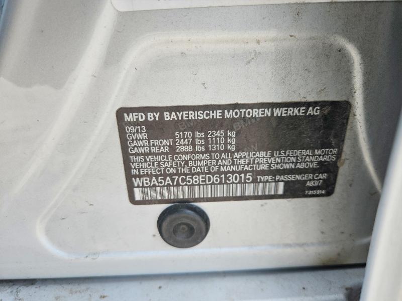 Продаж на аукціоні авто 2014 Bmw 528, vin: WBA5A7C58ED613015, номер лоту: 62665626