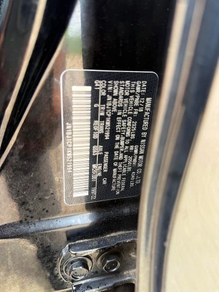 2019 Nissan Rogue Sport მანქანა იყიდება აუქციონზე, vin: JN1BJ1CP1KW521994, აუქციონის ნომერი: 61784856