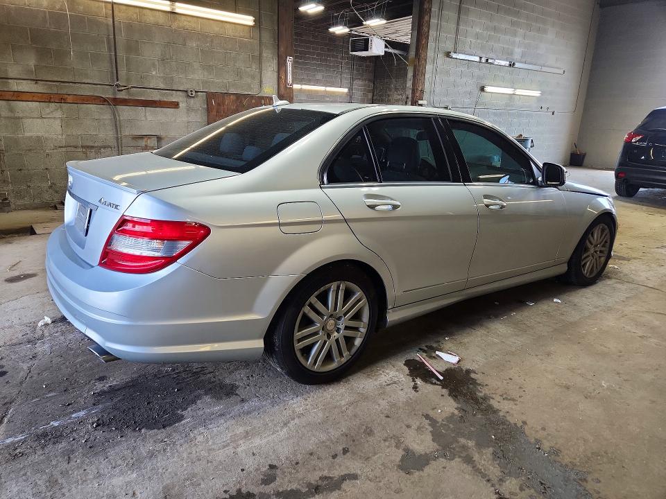 2009 Mercedes-benz C მანქანა იყიდება აუქციონზე, vin: WDDGF81X89R079214, აუქციონის ნომერი: 60204906