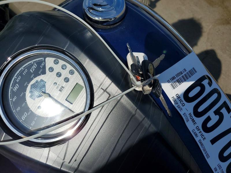 60570006 :رقم المزاد ، JYAVN01E5BA011599 vin ، 2011 Yamaha Xvs950 مزاد بيع