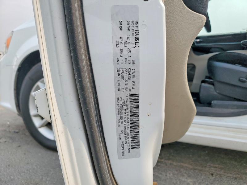Продажа на аукционе авто 2016 Dodge Grand Caravan, vin: 2C4RDGCG0GR210207, номер лота: 62265366