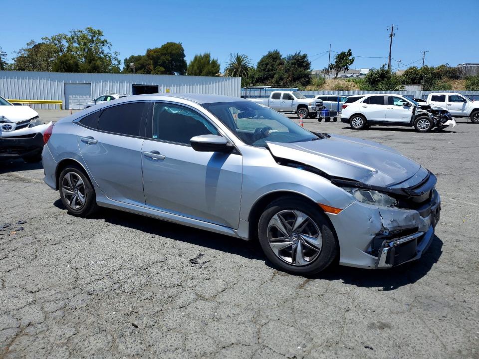 60130066 :رقم المزاد ، 19XFC2F61LE211583 vin ، 2020 Honda Civic مزاد بيع