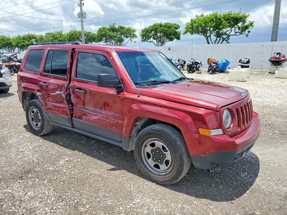 59673256 :رقم المزاد ، 1C4NJPBAXGD783820 vin ، 2016 Jeep Patriot مزاد بيع