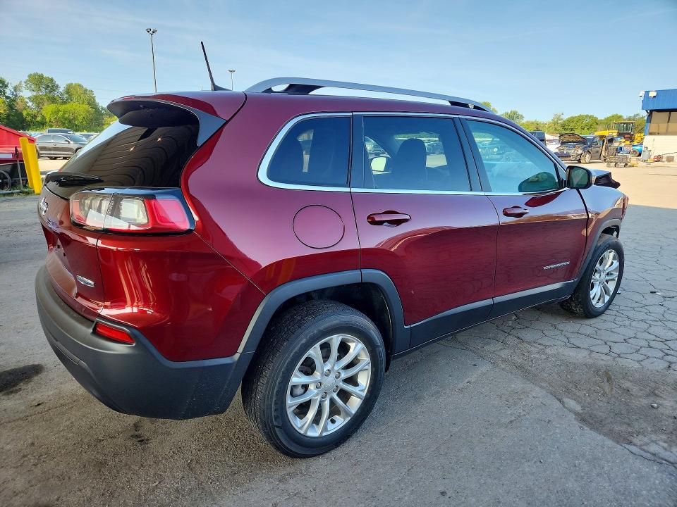 62021816 :رقم المزاد ، 1C4PJLCBXKD110396 vin ، 2019 Jeep Cherokee مزاد بيع
