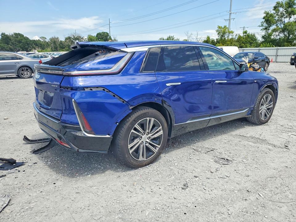 60949676 :رقم المزاد ، 1GYKPRRK6RZ108557 vin ، 2024 Cadillac Lyriq مزاد بيع