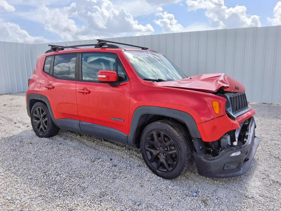 2017 Jeep Renegade მანქანა იყიდება აუქციონზე, vin: ZACCJABB2HPG47326, აუქციონის ნომერი: 60776206