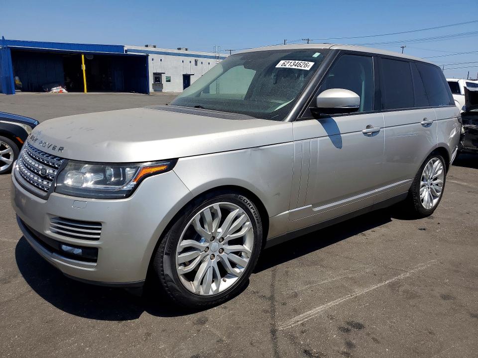Продаж на аукціоні авто 2016 Land Rover Range Rover, vin: SALGS2KF4GA262476, номер лоту: 62134626