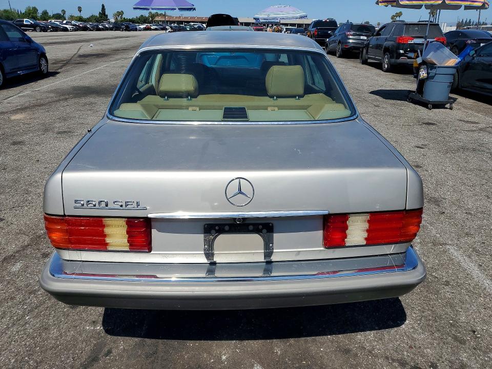 Aukcja sprzedaży 1988 Mercedes-benz 560, vin: WDBCA39D2JA394998, numer aukcji: 62683726
