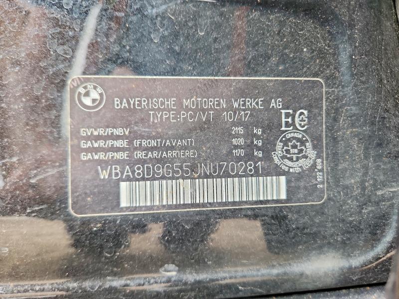 Продажа на аукционе авто 2018 Bmw 330, vin: WBA8D9G55JNU70281, номер лота: 60721196