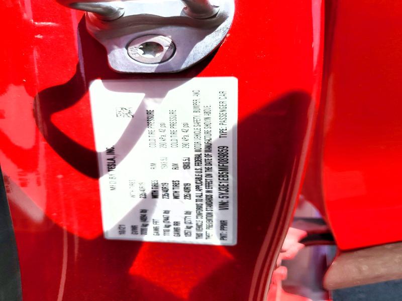 62491926 :رقم المزاد ، 5YJ3E1EB5MF089859 vin ، 2021 Tesla Model 3 مزاد بيع