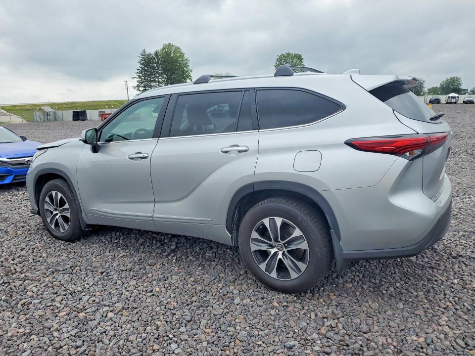 62759686 :رقم المزاد ، 5TDKDRBH8PS012604 vin ، 2023 Toyota Highlander مزاد بيع