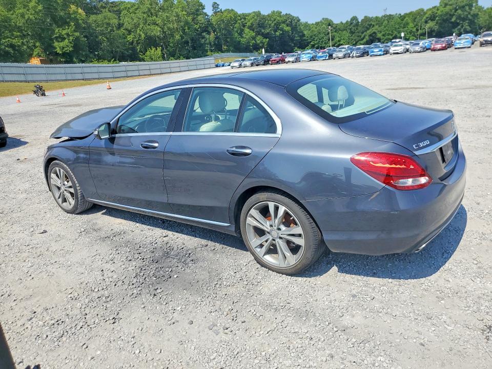 2015 Mercedes-benz C მანქანა იყიდება აუქციონზე, vin: 55SWF4JB3FU088535, აუქციონის ნომერი: 59603666