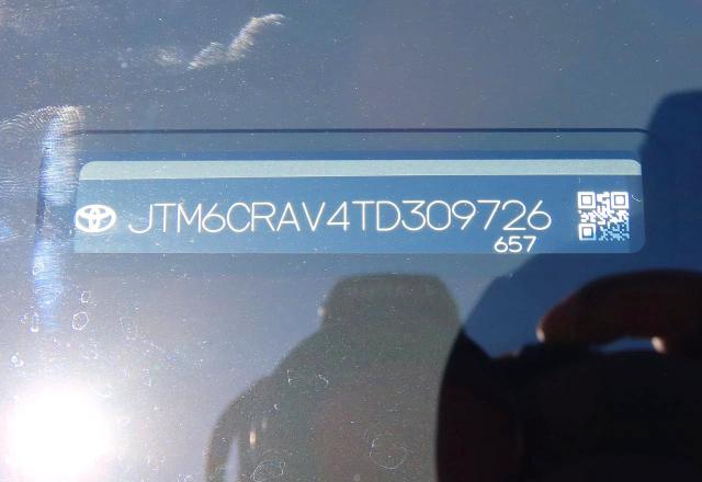 2026 Toyota Rav4 მანქანა იყიდება აუქციონზე, vin: JTM6CRAV4TD309726, აუქციონის ნომერი: 62288716