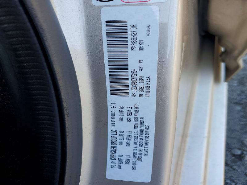 2013 Chrysler 200 მანქანა იყიდება აუქციონზე, vin: 1C3CCBAB8DN762084, აუქციონის ნომერი: 60165276