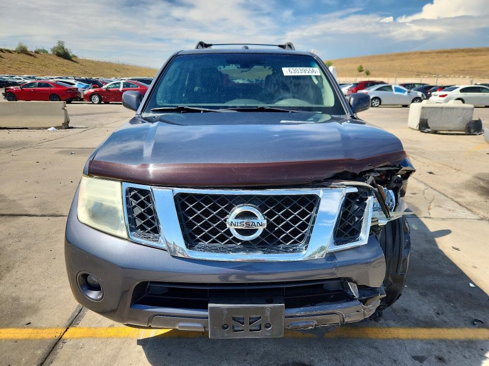 2012 Nissan Pathfinder მანქანა იყიდება აუქციონზე, vin: 5N1AR1NB0CC609629, აუქციონის ნომერი: 63039556