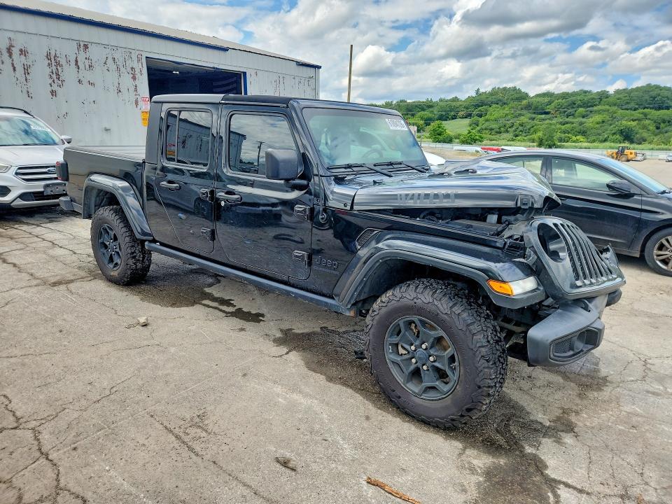 2021 Jeep Gladiator მანქანა იყიდება აუქციონზე, vin: 1C6JJTAM0ML593925, აუქციონის ნომერი: 61894726