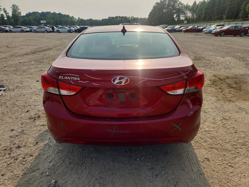 2012 Hyundai Elantra მანქანა იყიდება აუქციონზე, vin: KMHDH4AE2CU429239, აუქციონის ნომერი: 61043456