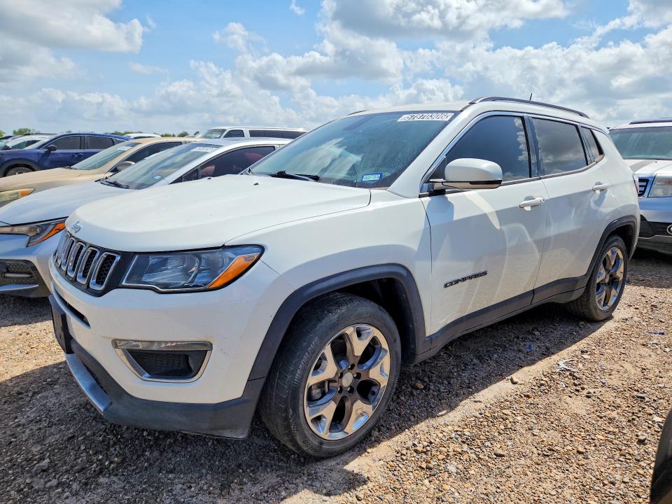 Aukcja sprzedaży 2020 Jeep Compass, vin: 3C4NJCCB5LT122457, numer aukcji: 57870306