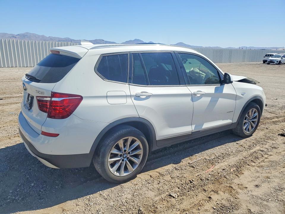 2017 Bmw X3 მანქანა იყიდება აუქციონზე, vin: 5UXWX9C54H0T06582, აუქციონის ნომერი: 54246326