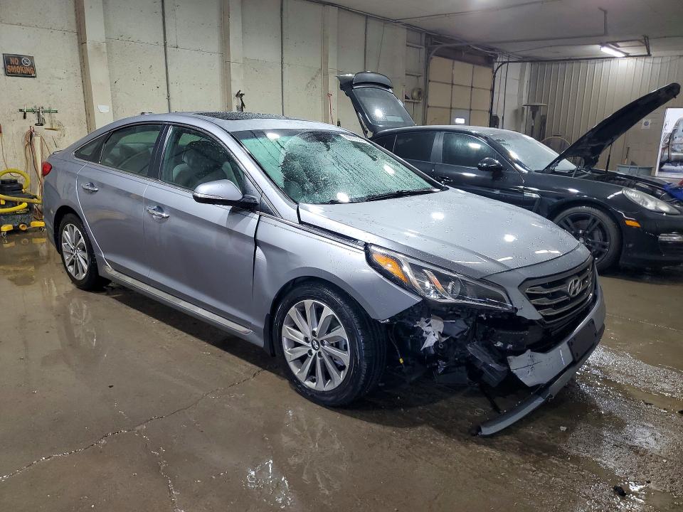 Продажа на аукционе авто 2017 Hyundai Sonata, vin: 5NPE34AF4HH445301, номер лота: 60138796