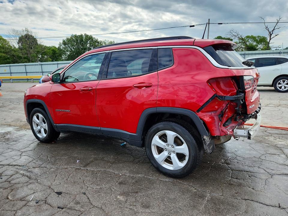2018 Jeep Compass მანქანა იყიდება აუქციონზე, vin: 3C4NJDBB4JT223557, აუქციონის ნომერი: 60680846