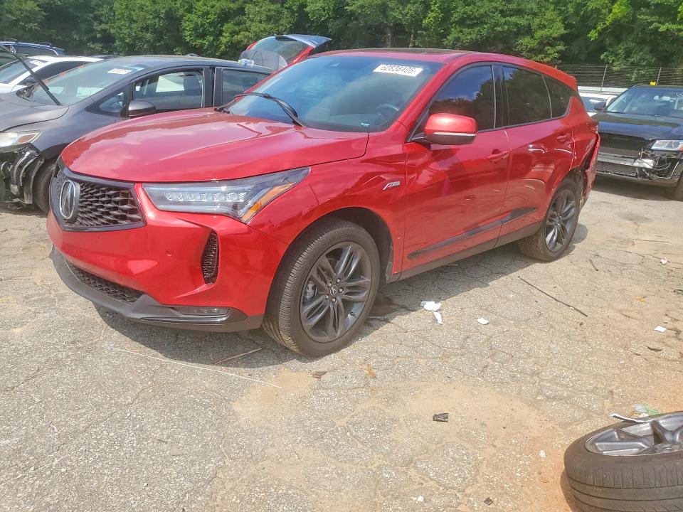 Auction sale of the 2022 Acura Rdx, vin: 5J8TC1H62NL004433, lot number: 62838406