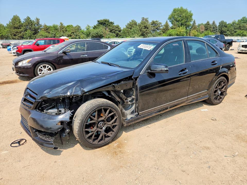 2014 Mercedes-benz C მანქანა იყიდება აუქციონზე, vin: WDDGF8AB6EA921948, აუქციონის ნომერი: 61555976