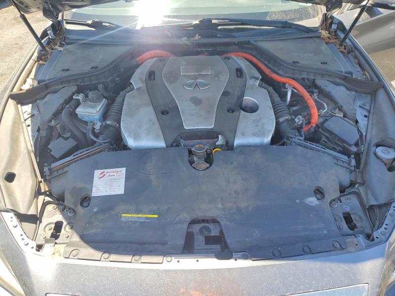 2014 Infiniti Q50 Hybrid მანქანა იყიდება აუქციონზე, vin: JN1AV7AP4EM691305, აუქციონის ნომერი: 61876736