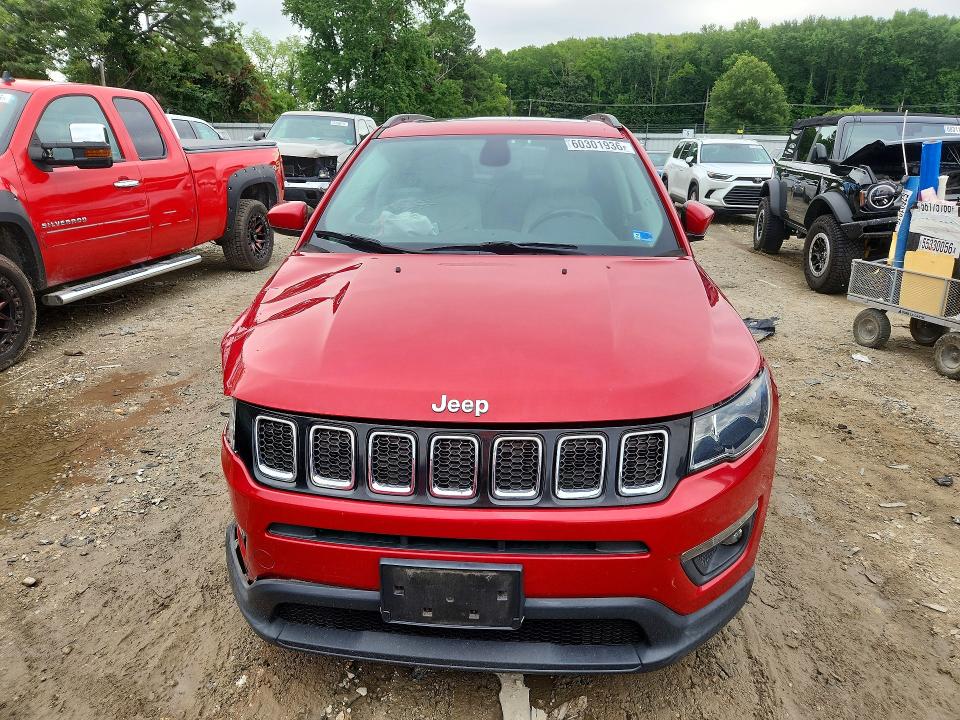 Продажа на аукционе авто 2019 Jeep Compass, vin: 3C4NJCBB0KT755903, номер лота: 60301936