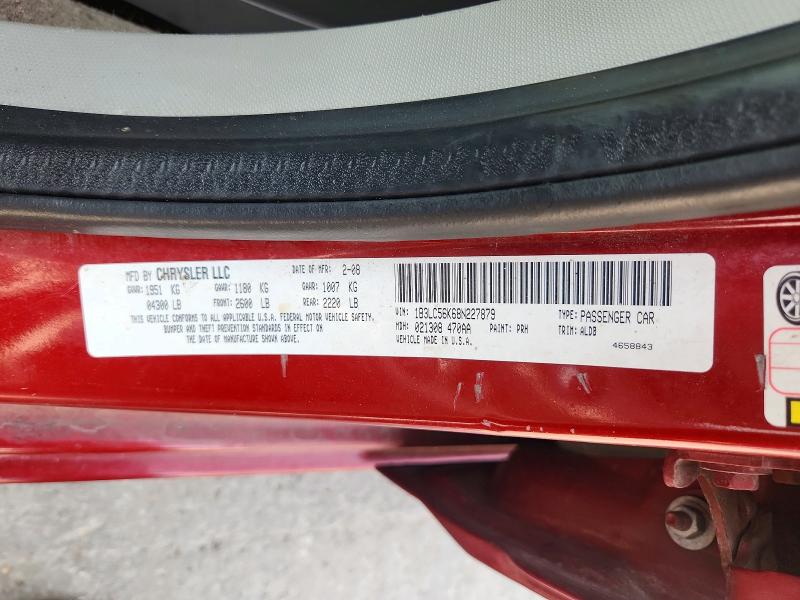 Продажа на аукционе авто 2008 Dodge Avenger, vin: 1B3LC56K68N227879, номер лота: 61023056