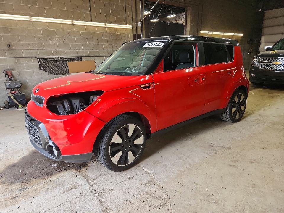 2016 Kia Soul მანქანა იყიდება აუქციონზე, vin: KNDJP3A55G7319696, აუქციონის ნომერი: 60815156