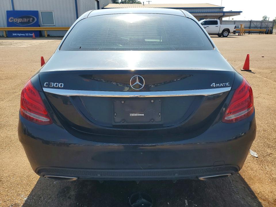 2015 Mercedes-benz C მანქანა იყიდება აუქციონზე, vin: 55SWF4KB4FU028469, აუქციონის ნომერი: 59608596