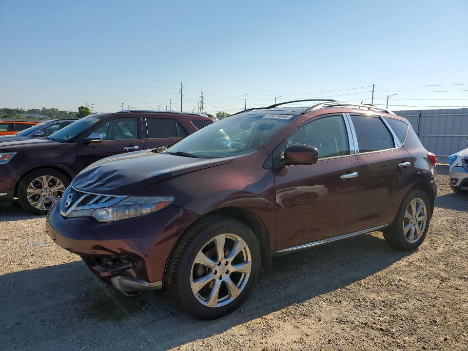 2013 Nissan Murano მანქანა იყიდება აუქციონზე, vin: JN8AZ1MW6DW307047, აუქციონის ნომერი: 60474646