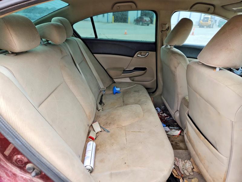 62621186 :رقم المزاد ، 19XFB2F50CE366121 vin ، 2012 Honda Civic مزاد بيع
