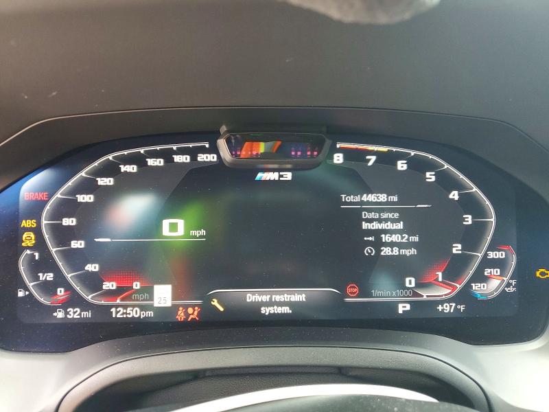 Aukcja sprzedaży 2022 Bmw M3, vin: WBS33AY05NFM50643, numer aukcji: 61540546