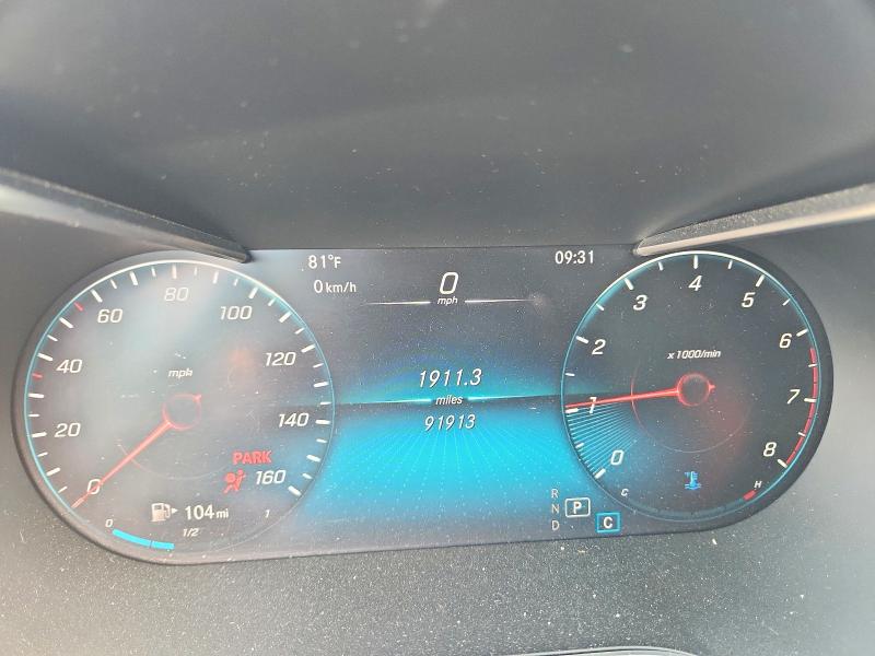 2021 Mercedes-benz C მანქანა იყიდება აუქციონზე, vin: W1KWF8DB2MR644478, აუქციონის ნომერი: 61524126