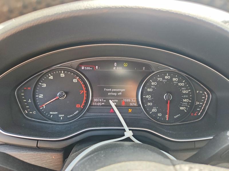 2018 Audi A4 მანქანა იყიდება აუქციონზე, vin: WAUKMAF43JA147774, აუქციონის ნომერი: 59095596
