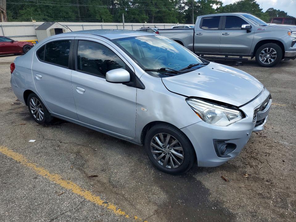 2019 Mitsubishi Mirage მანქანა იყიდება აუქციონზე, vin: ML32F3FJ8KHF06114, აუქციონის ნომერი: 59986856