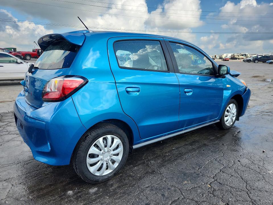 2024 Mitsubishi Mirage მანქანა იყიდება აუქციონზე, vin: ML32AUHJ4RH028900, აუქციონის ნომერი: 61599326